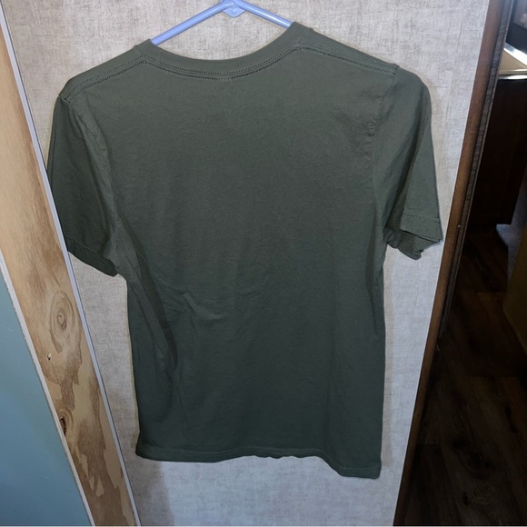 Hello Pumpkin Tee Green NWOT - Picture 4 of 5